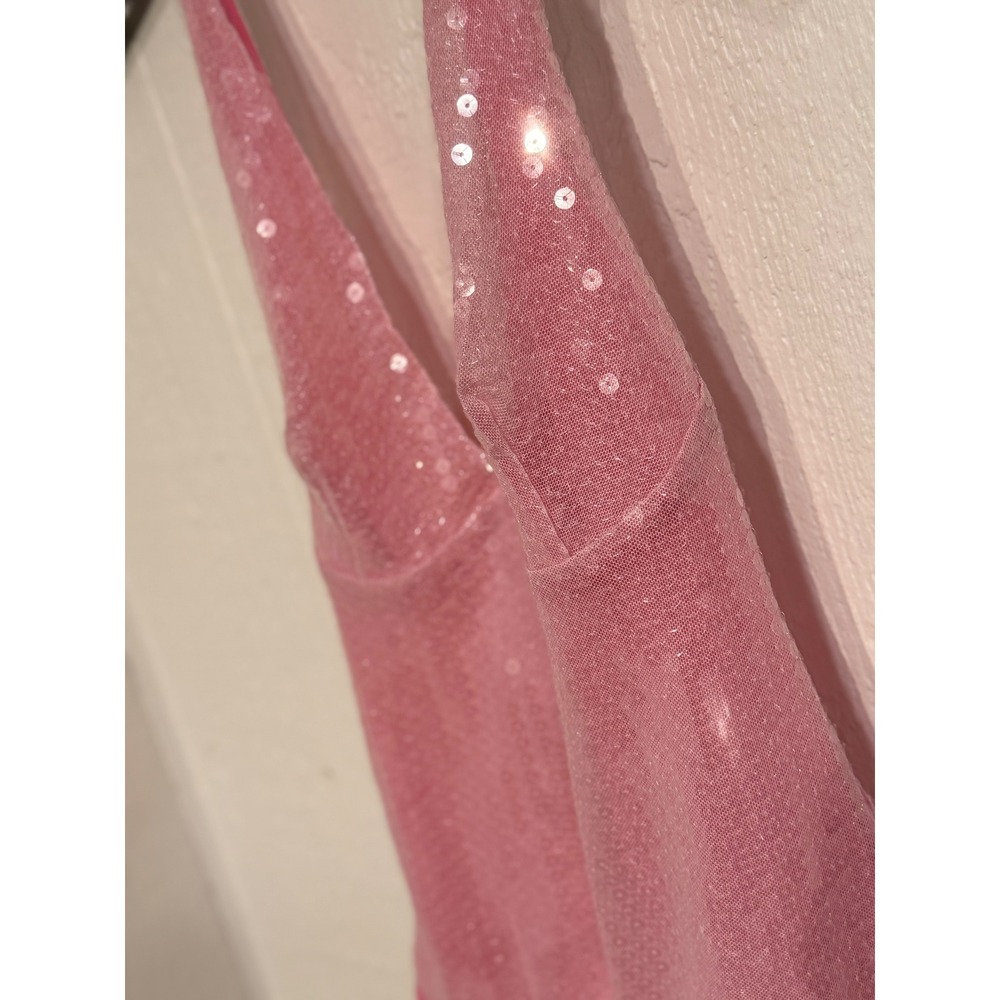 Corset style halter thong sequin bodysuit NWOT - Picture 3 of 3